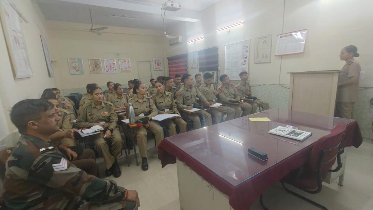 prodefencejammu's tweet photo. 34 Boy & Girl Cadets are attending #MilitaryHospitalAttachment Camp with #166MH. This provides cadets with valuable exposure to military healthcare, enhancing their knowledge, discipline& preparing them to be a helping hand in times of calamities.
@SpokespersonMoD
@ddnews_jammu https://t.co/Bw5cI40zYk