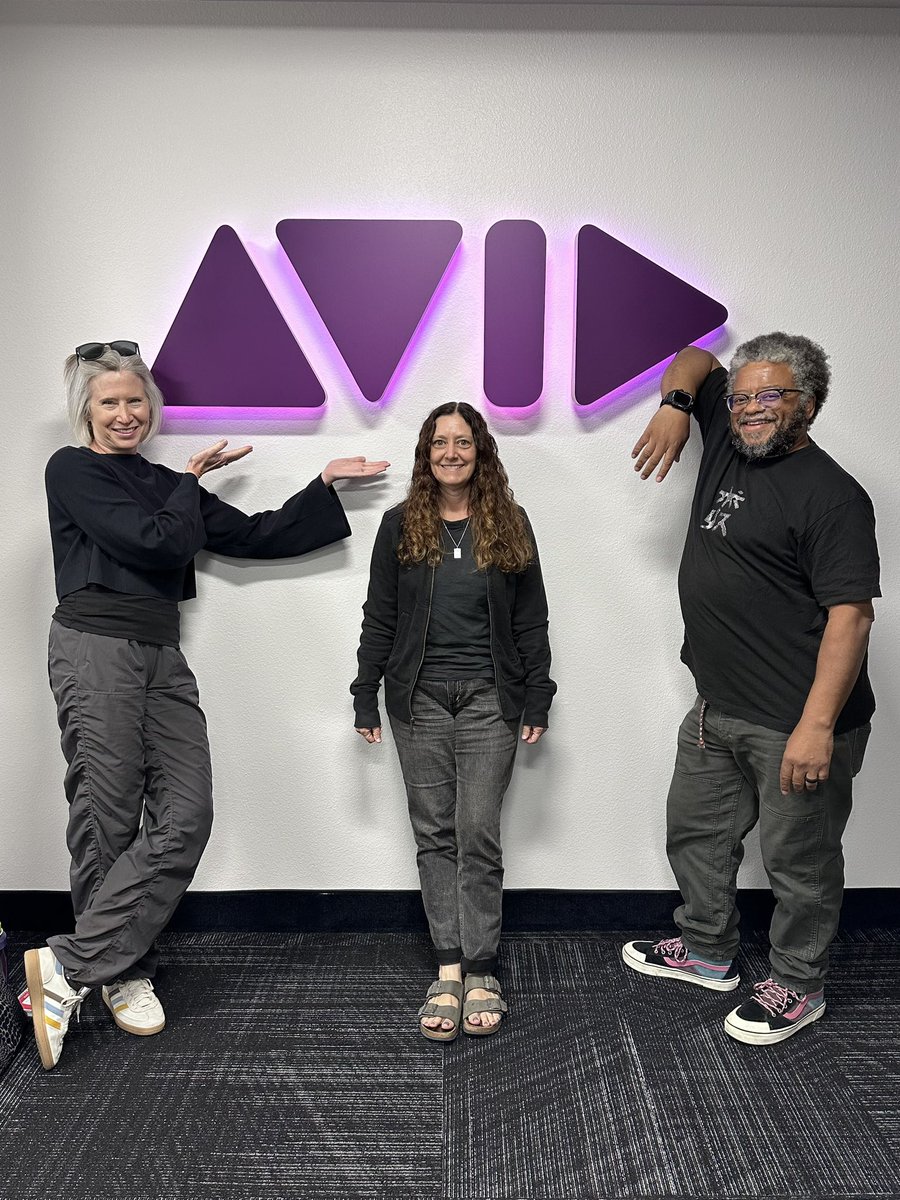 Great to see editor, Pamela Martin, ACE, and her assistant editors, Staci Pontius and Vinnie DeRamus at the <a href="/Avid/">Avid</a> office today!! Looking forward to seeing what this team collaborates on next!! <a href="/MediaComposer/">Avid Media Composer</a> <a href="/ACEFilmEditors/">AmericanCinemaEditor</a> <a href="/MPEG700/">Motion Picture Editors Guild - Local 700</a> #editing #postproduction