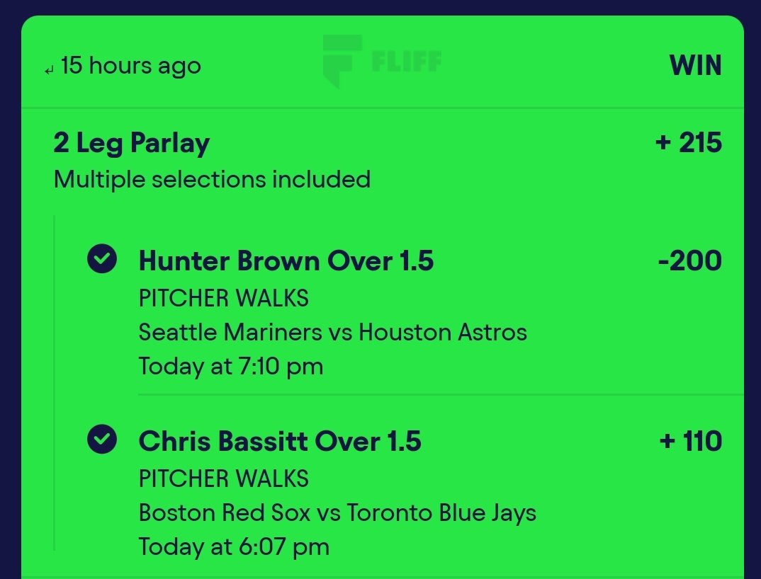 BiggenTech's tweet image. Recap: Cash the 🧃✅️

Bassitt ✅️ in first 4 PAs 🤝

That is now the L8/8 greened🔋

And 25 of the L30 picks 83.3%

480-259👨‍🎓🎓🤝

#MLBBETS #GambingX #GamblingTwitter #MoundVisitMonday #BettingX #Prizepickmlb #fliff