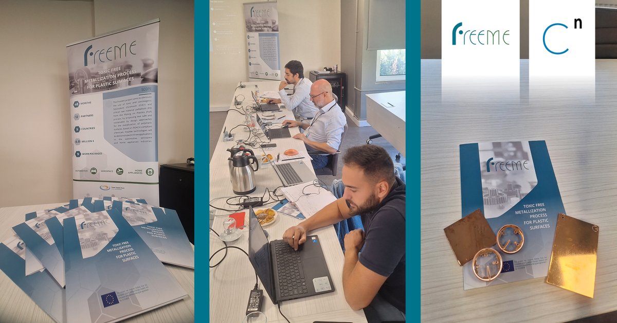 Creative Nano (@creativenanogr) on Twitter photo <a href="/CreativeNanoGR/">Creative Nano</a> participated in the 28M consortium meeting of the <a href="/FreeMeProjectEU/">FreeMe project</a> project which took place at Arcelik’s premises in Turkey. Significant strides have been made to eliminate the use of #hexavalent #chromium and #Palladium from the Plating on Plastics process. <a href="/CreativeNanoGR/">Creative Nano</a> participated in the 28M consortium meeting of the <a href="/FreeMeProjectEU/">FreeMe project</a> project which took place at Arcelik’s premises in Turkey. Significant strides have been made to eliminate the use of #hexavalent #chromium and #Palladium from the Plating on Plastics process.