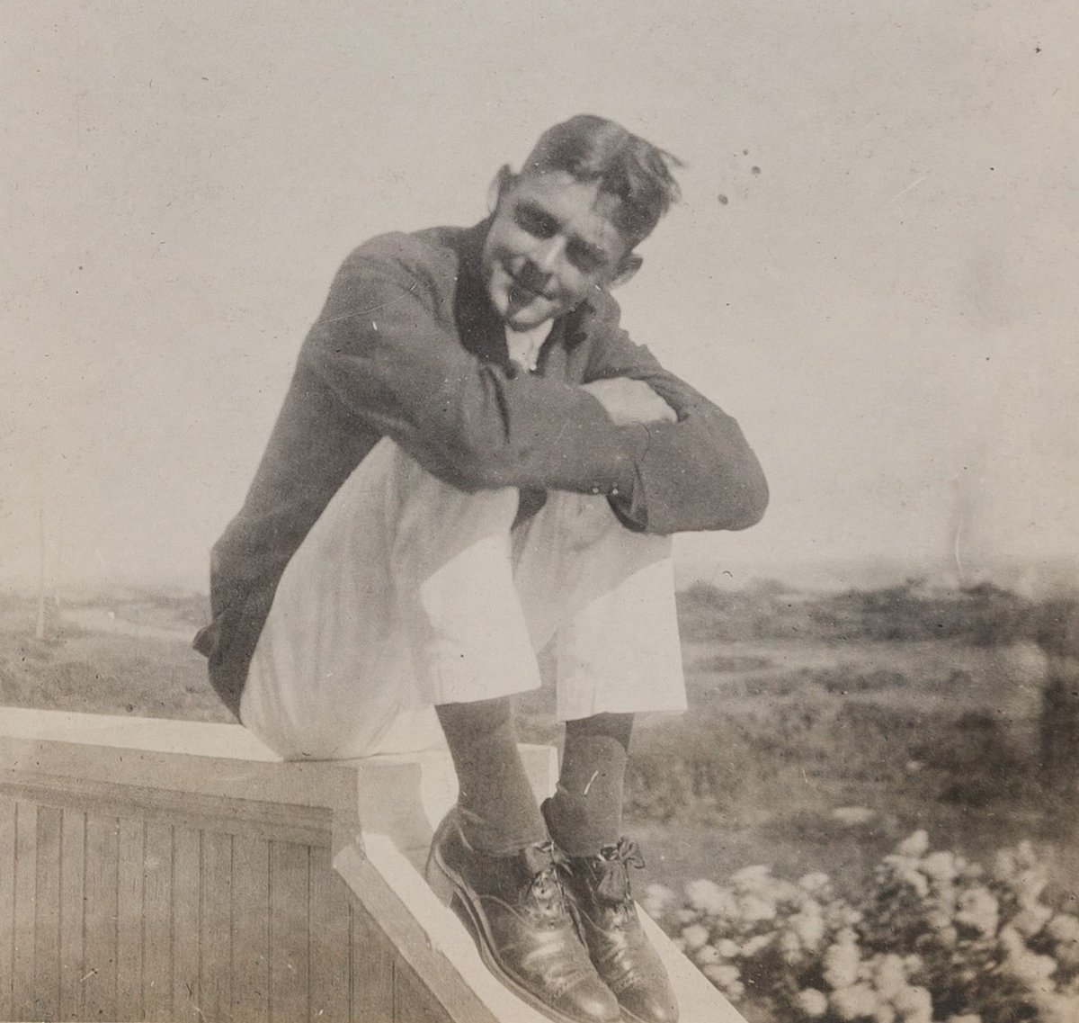 'Dawn points, and another day
Prepares for heat and silence. Out at sea the dawn wind
Wrinkles and slides. I am here
Or there, or elsewhere. In my beginning.'

Remembering TSE on his birthday

T. S. Eliot, born #OnThisDay 1888