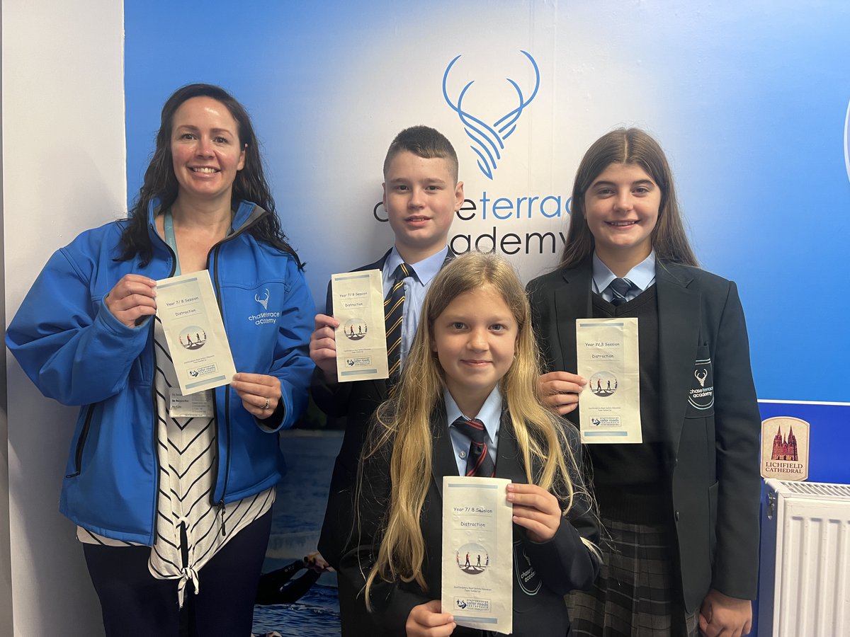 The_CTA_Way's tweet photo. This week, our Year 7 and Year 10 pupils took part in a road safety workshop, led by @SCCSchRdSafety and funded by @StaffsSafeRoads. Pupils learned about the dangers they may face, and how to stay focused by eliminating distractions.
Read more: https://t.co/uM5tTEiv02 https://t.co/Mm9tuu7kuw