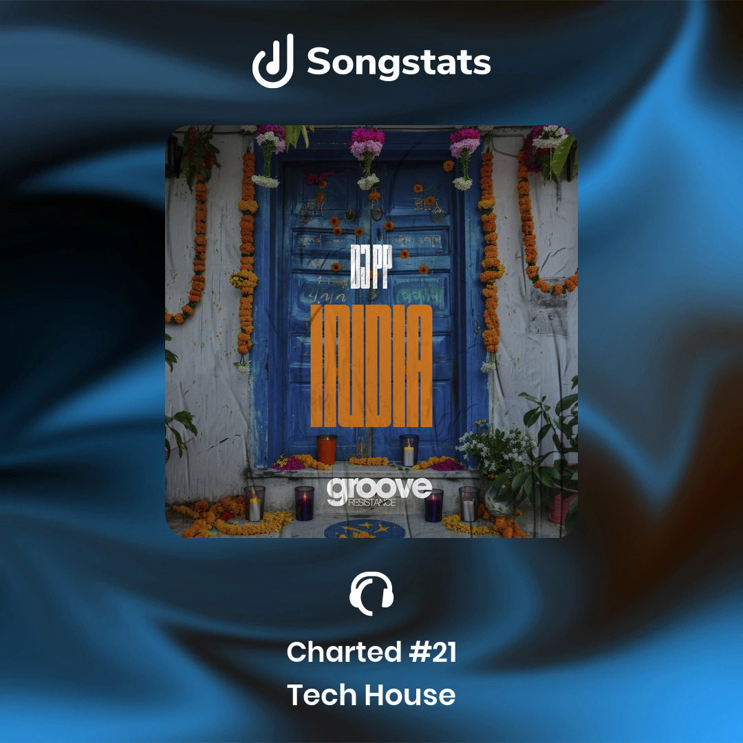 <a href="/oficialdjpp/">GabrielRochaakaDJPP</a> Your track "India" reached #21 in the Tech House Charts on Traxsource!