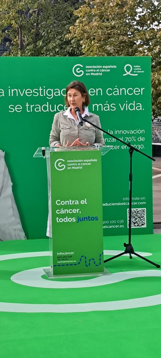 ContraCancerEs's tweet photo. Cristina, paciente de cáncer: ''Estoy viva gracias a la investigación. Yo soy el resultado del esfuerzo y el trabajo de los investigadores''.
#WorldCancerResearchDay #TodosContraelCancer https://t.co/1rhC2E6y5D