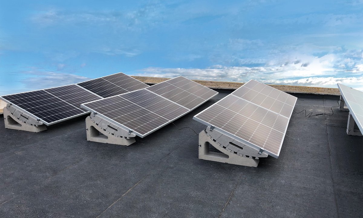 verniprens's tweet photo. Nuestro soporte para paneles solares VERNISOL actualizado (mejoras en imagen):
✅ Fácil instalación SIN perforaciones.
✅Resistente, duradero y antirrobo.
✅Económico.  
#vernisol #soportepaneles #solarpanel https://t.co/cNN34SNgZF