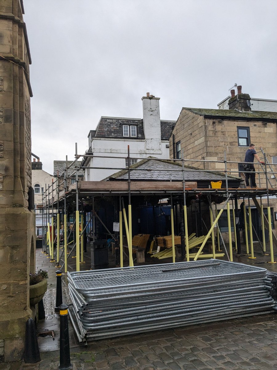 Richard Hughes (@randshughes) on Twitter photo Great to see the work starting on the Buttercross - <a href="/OtleyCouncil/">Otley Town Council</a> looking after our heritage. Great to see the work starting on the Buttercross - <a href="/OtleyCouncil/">Otley Town Council</a> looking after our heritage.
