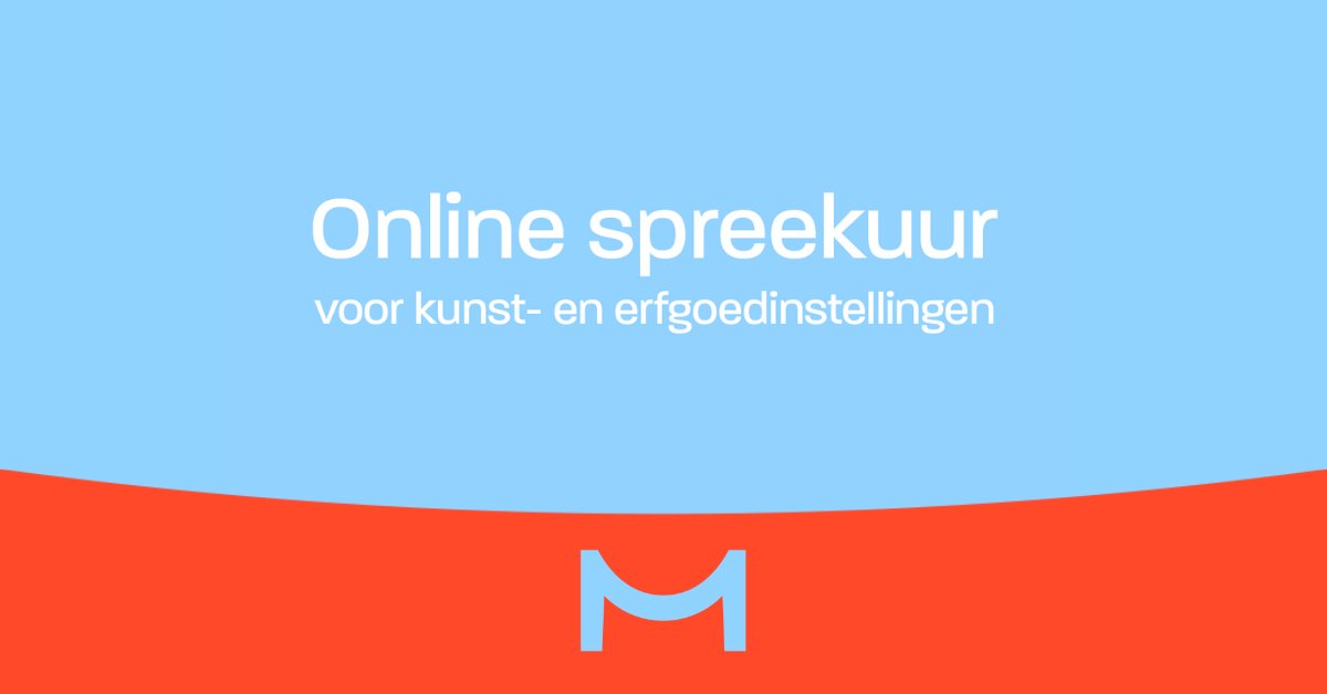 Om je op weg te helpen in ons aanbod van subsidies voor kunst- en erfgoedinstellingen organiseren we een online spreekuur op donderdag 3 oktober om 15.30 uur. We vertellen je over onze subsidies en geven antwoord op al je vragen. Meld je hier aan: bit.ly/3XmkRQO