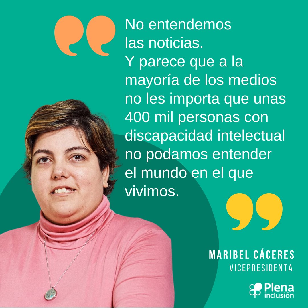 Plenainclusion's tweet photo. 🌍 Hoy es el Día Internacional por el Derecho de Acceso a la Información

👉Seguimos denunciando que la mayoría de las noticias son inaccesibles para miles de personas

⬇️ Enlace
https://t.co/HMhpJlZiOH https://t.co/vYnIzGBkzg