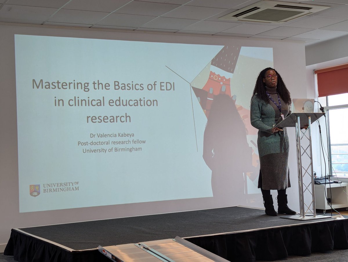 Incubator for Clinical Education Research (@clinedresearch) on Twitter photo Dr <a href="/ValenciaKabeya/">Dr. Valencia Kabeya</a> is now leading her workshop on mastering the basics of #EDI in #ClinEdR 💡
🔑 This session highlights how EDI ensures research reflects ALL communities, addresses health disparities, and promotes inclusive, high-quality research 📊
#ClinEd #MedEd #MTB2024 Dr <a href="/ValenciaKabeya/">Dr. Valencia Kabeya</a> is now leading her workshop on mastering the basics of #EDI in #ClinEdR 💡
🔑 This session highlights how EDI ensures research reflects ALL communities, addresses health disparities, and promotes inclusive, high-quality research 📊
#ClinEd #MedEd #MTB2024