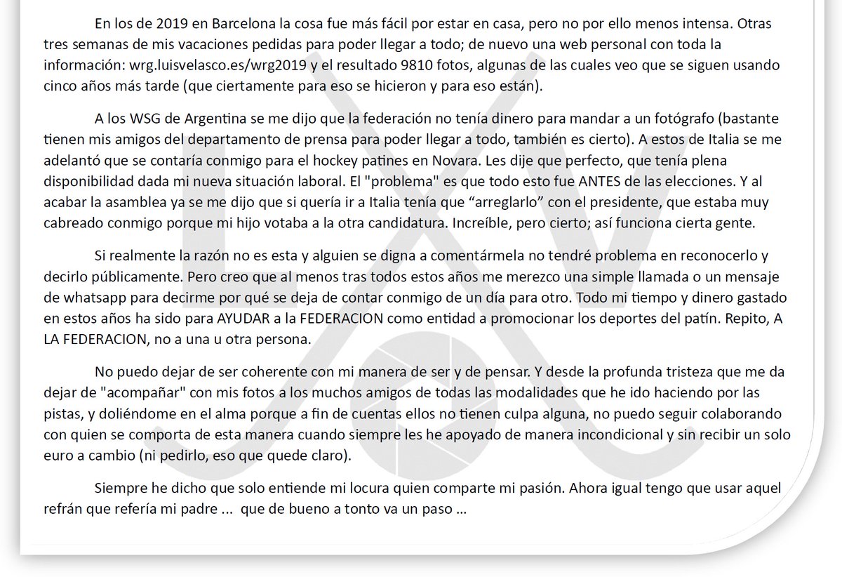 Pido perdón de antemano por este largo hilo, pero necesito todo el texto para contar la situación exacta donde me han puesto. Adjunto aquí una imagen con todo el texto que escribiré. Si alguien no puede leerla bien basta con seguir las respuestas donde se detalla todo.
(sigue)