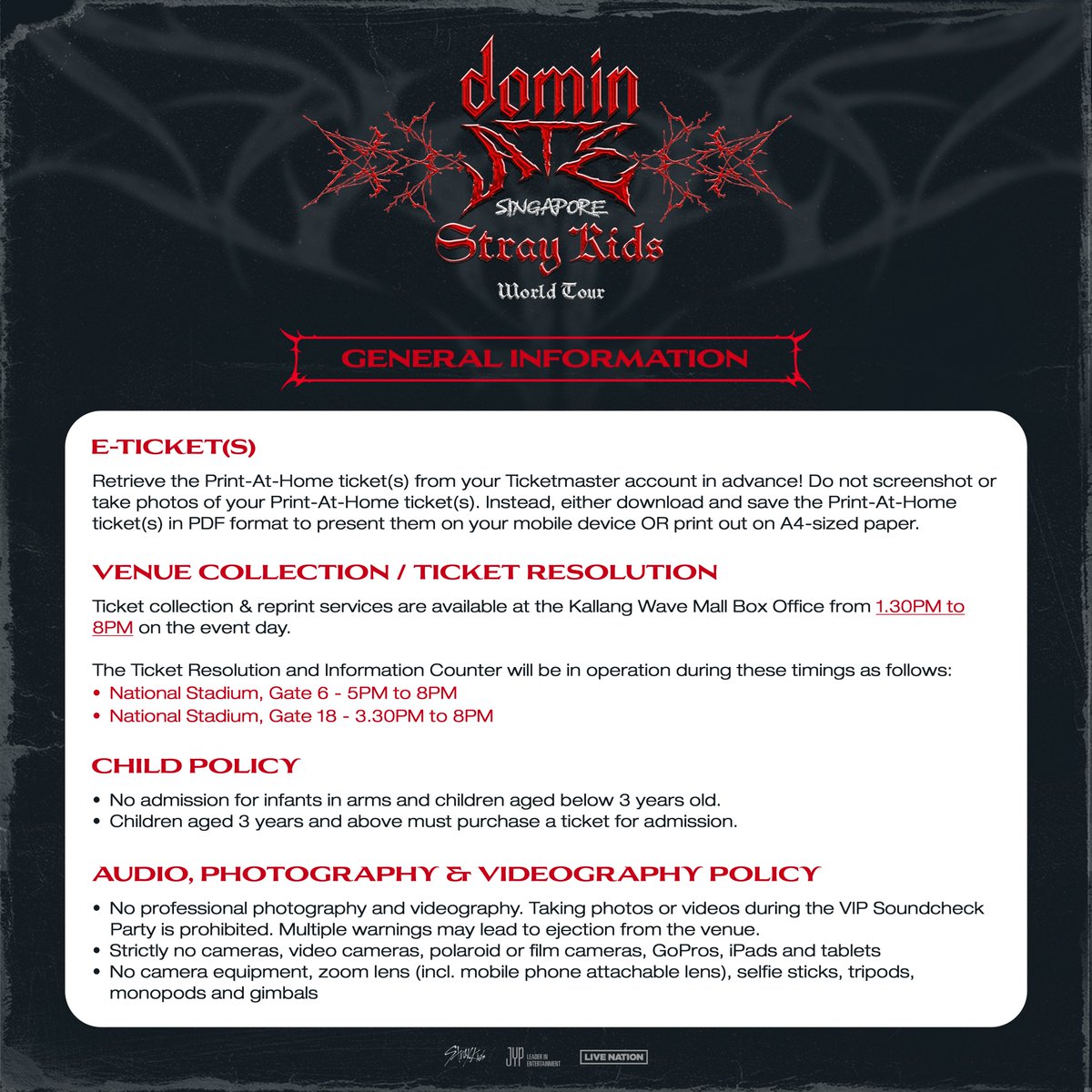 Live Nation SG tweet media