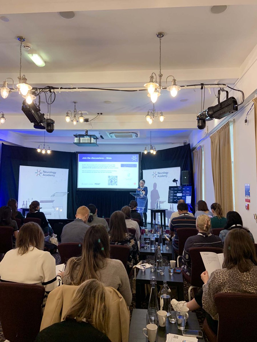TheNeuroAcademy's tweet photo. Kicking off Parkinson's Foundation MasterClass 47! @DrTomMace and @DaigaHeisters have just welcomed our delegates, both in person and virtual, to the #ParkinsonsMC in Sheffield. Looking forward to two days of insightful learning and discussions. https://t.co/iZMAPhLoJ3