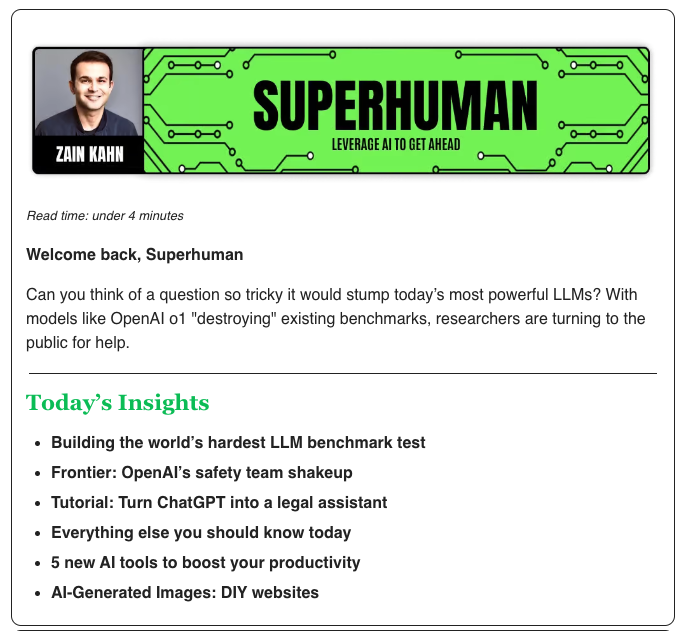 EvalsOne's tweet photo. Honored that https://t.co/NbLr8cbfG9 has been recommended as one of the top daily AI tools by the prestigious Superhuman newsletter! 🎉🚀 Thank you @heykahn for the recognition!
#AITools #ProductivityHacks