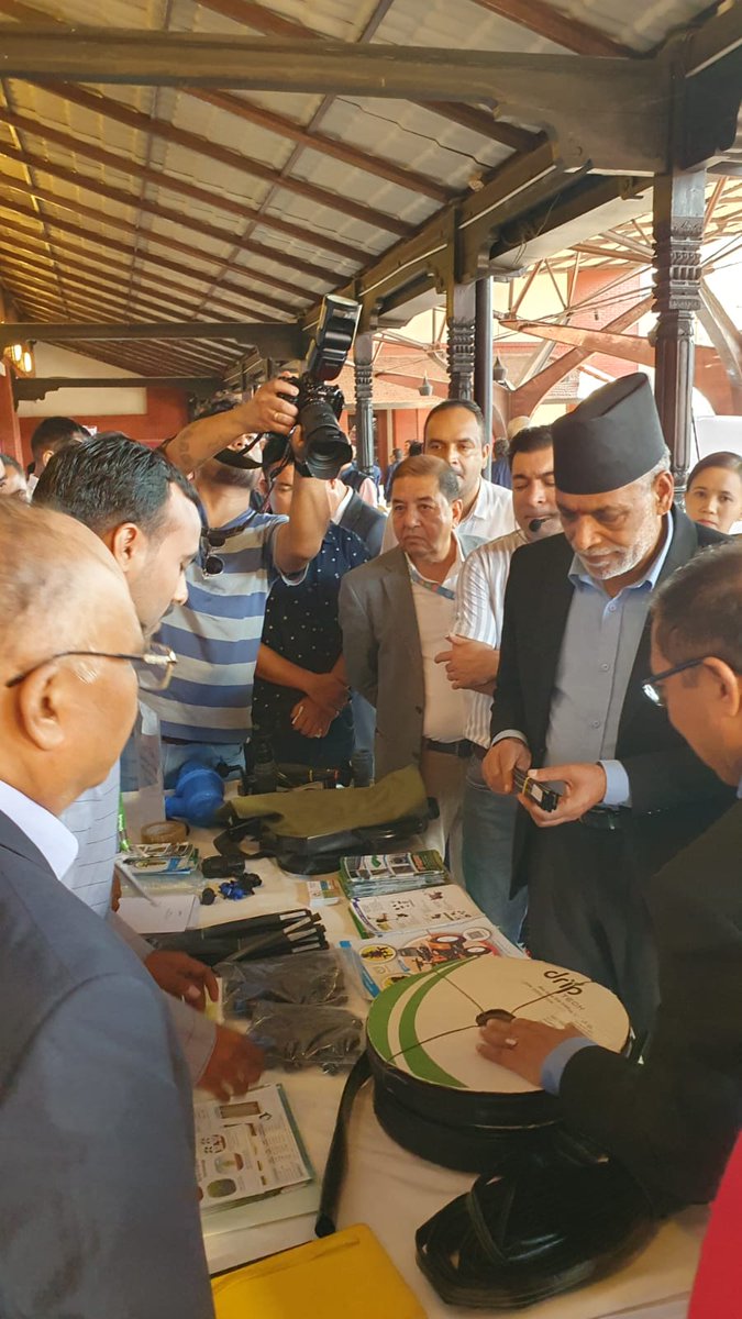 Driptech's tweet image. Driptech proudly participated in the USAID &amp;amp; Nepal Government&apos;s developmental program launch in Kathmandu!.
#Driptech #USAID #NepalGovernment #SustainableAgriculture #IrrigationInnovation #GreenFuture #Kathmandu #DevelopmentGoals 
#DevelopmentGoals #AgTech #WaterConservation