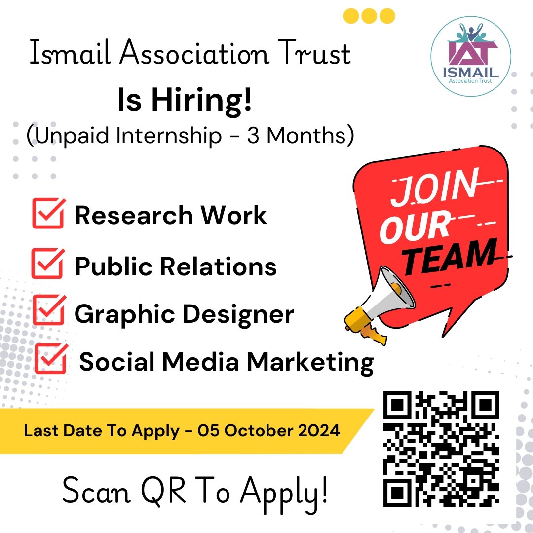 Ismail Association Trust tweet media