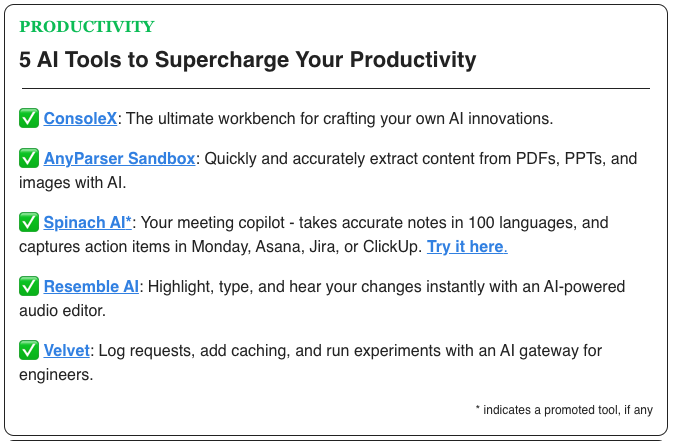 EvalsOne's tweet photo. Honored that https://t.co/NbLr8cbfG9 has been recommended as one of the top daily AI tools by the prestigious Superhuman newsletter! 🎉🚀 Thank you @heykahn for the recognition!
#AITools #ProductivityHacks
