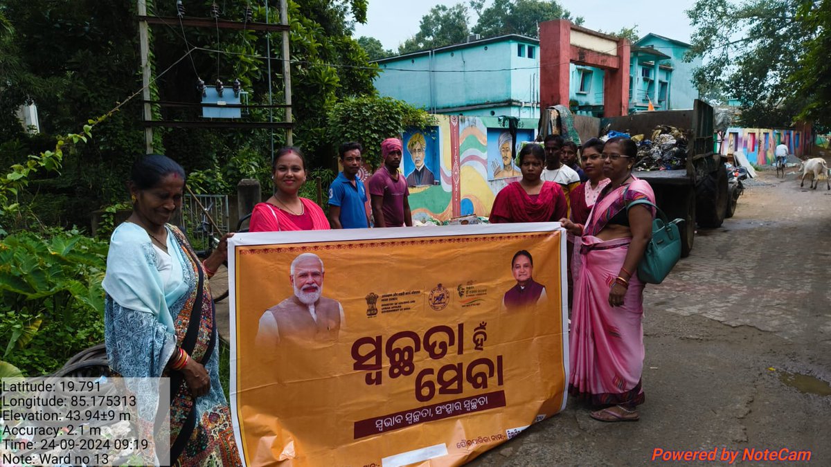 BanpurNac's tweet photo. Black spot (CTU) cleaning drive held on today for an occassion of Swachhata Hi Seva-2024 in Banpur NAC area. #SHS2024 #SwabhavSwachhata #SanskaarSwachhata #SwachhataHiSeva2024  #SHS2024 https://t.co/n49nKNcdD9