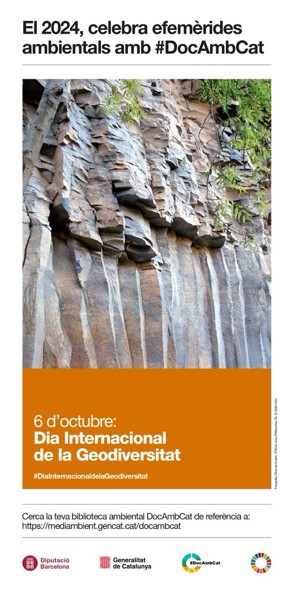 Museu de Ciències Naturals de Granollers (@mcngranollers) on Twitter photo El Centre de Documentació del <a href="/montseny/">Parc Natural i Reserva de la Biosfera del Montseny</a> amb #DocAmbCat i <a href="/xarxadeparcs/">Xarxa de Parcs Naturals</a> celebra el #DiaInternacionaldelaGeodiversitat al <a href="/mcngranollers/">Museu de Ciències Naturals de Granollers</a>
Descobreix la geologia i els fòssils dels carrers de Granollers!
📆 Diumenge 6 d'octubre - 11:00 h
ℹ️ goo.su/PqBfv El Centre de Documentació del <a href="/montseny/">Parc Natural i Reserva de la Biosfera del Montseny</a> amb #DocAmbCat i <a href="/xarxadeparcs/">Xarxa de Parcs Naturals</a> celebra el #DiaInternacionaldelaGeodiversitat al <a href="/mcngranollers/">Museu de Ciències Naturals de Granollers</a>
Descobreix la geologia i els fòssils dels carrers de Granollers!
📆 Diumenge 6 d'octubre - 11:00 h
ℹ️ goo.su/PqBfv