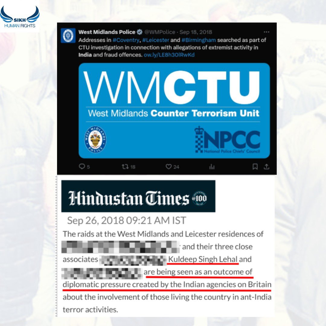 SikhHumanRight's tweet photo. SIKH YOUTH UK TARGETED BY THE GOVERNMENT

Sikh Human Rights legal representatives were in court and wish to clarify the medias inaccurate portrayal of Sikh Youth UK https://t.co/LOCdNvL6NC