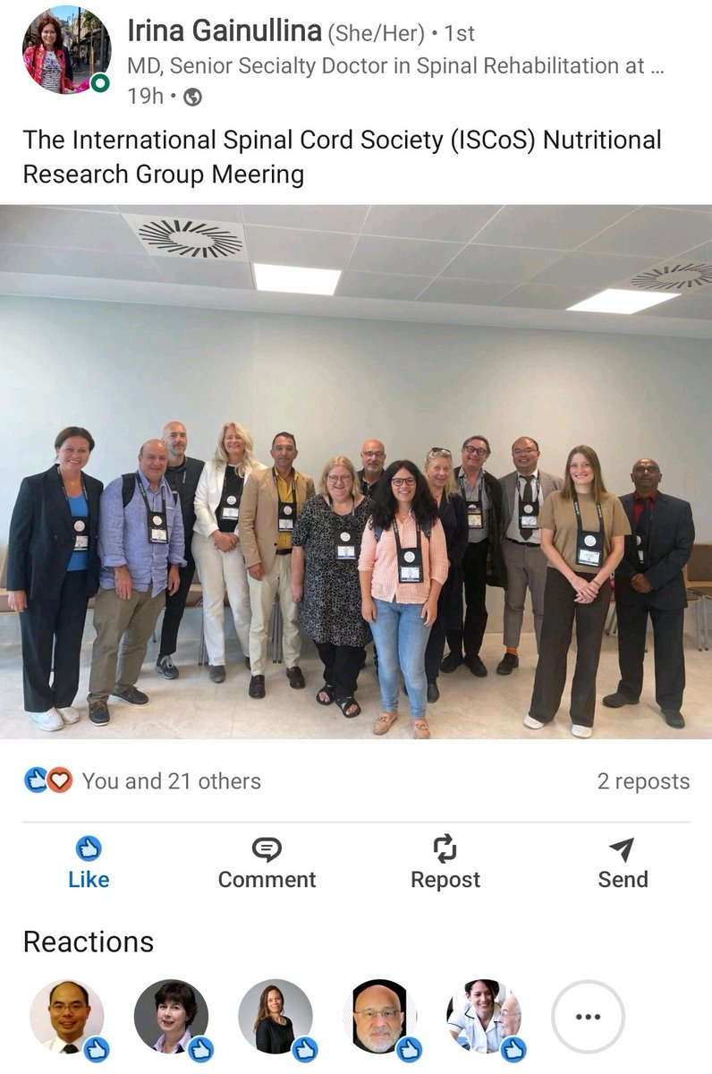 S Wong (@samfordwong) on Twitter photo Meet <a href="/ISCoS_Nutrition/">ISCoS Nutrition SIG</a> Special Interest Group in Antwerp, Belgium.
We're keen to look for potential inter- SIG work.
<a href="/ISCoSmeetings/">ISCoS Meetings</a>
<a href="/CityUniHealth/">School of Health & Medical (Clerkenwell)</a>
<a href="/BDA_Dietitians/">British Dietetic Association</a>
<a href="/bhtahp/">BHTAHP</a> <a href="/NSICStokeMand/">The National Spinal Injuries Centre</a> <a href="/BucksHealthcare/">Buckinghamshire Healthcare NHS Trust</a> Meet <a href="/ISCoS_Nutrition/">ISCoS Nutrition SIG</a> Special Interest Group in Antwerp, Belgium.
We're keen to look for potential inter- SIG work.
<a href="/ISCoSmeetings/">ISCoS Meetings</a>
<a href="/CityUniHealth/">School of Health & Medical (Clerkenwell)</a>
<a href="/BDA_Dietitians/">British Dietetic Association</a>
<a href="/bhtahp/">BHTAHP</a> <a href="/NSICStokeMand/">The National Spinal Injuries Centre</a> <a href="/BucksHealthcare/">Buckinghamshire Healthcare NHS Trust</a>
