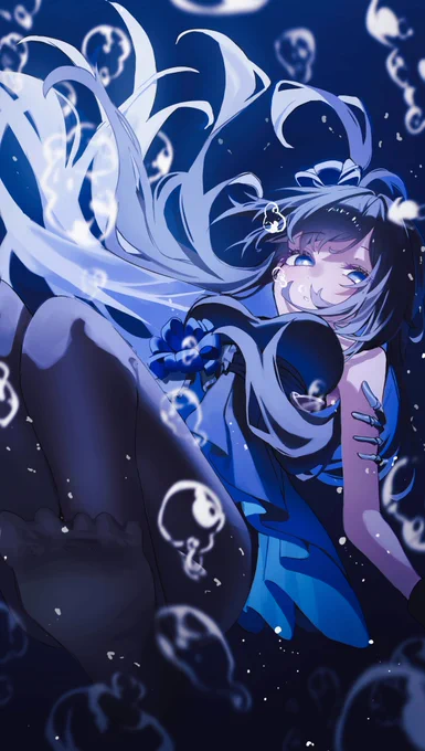 The best way to describe dreams is likening them to the sea. Kudos to Captain  for the amazing fanwork!#HonkaiImpact3rd 