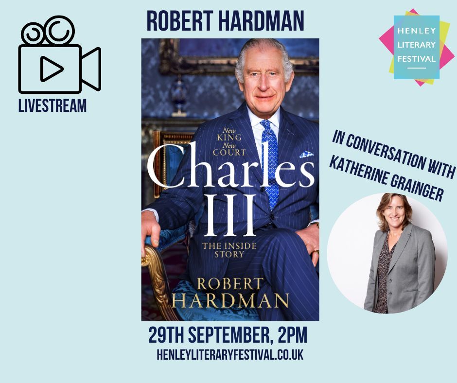 Pan Macmillan (@panmacmillan) on Twitter photo Are you heading to <a href="/HenleyLitFest/">Henley Literary Festival</a> this week?
Don't miss acclaimed royal biographer <a href="/hardmanr/">Robert Hardman</a> in discussion with Dame Katherine Grainger at 2-3pm on 29th Sep. It's set to be a great event!
(Livestream also available).
buff.ly/3B3GpdA Are you heading to <a href="/HenleyLitFest/">Henley Literary Festival</a> this week?
Don't miss acclaimed royal biographer <a href="/hardmanr/">Robert Hardman</a> in discussion with Dame Katherine Grainger at 2-3pm on 29th Sep. It's set to be a great event!
(Livestream also available).
buff.ly/3B3GpdA