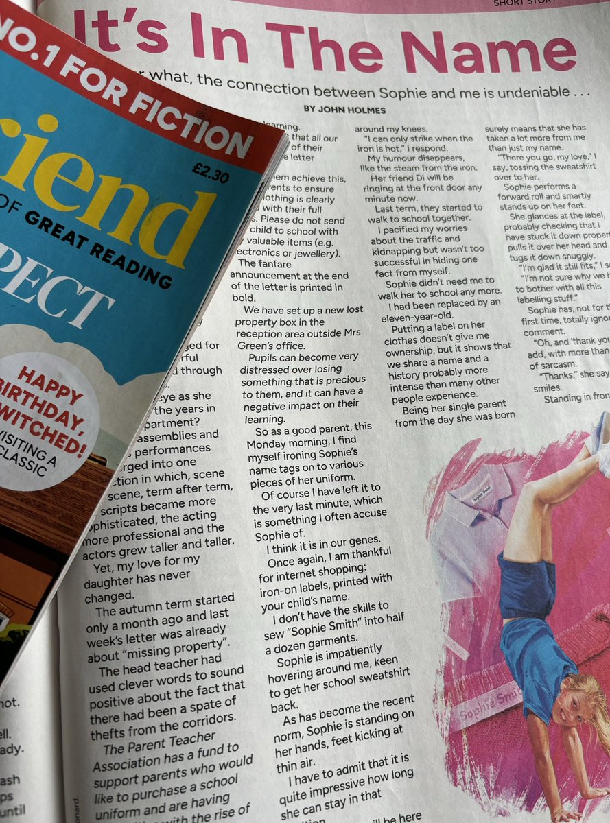 jwhxxx's tweet image. Always happy to see my stories appearing in @TheFriendMag
This one has a little at the end!