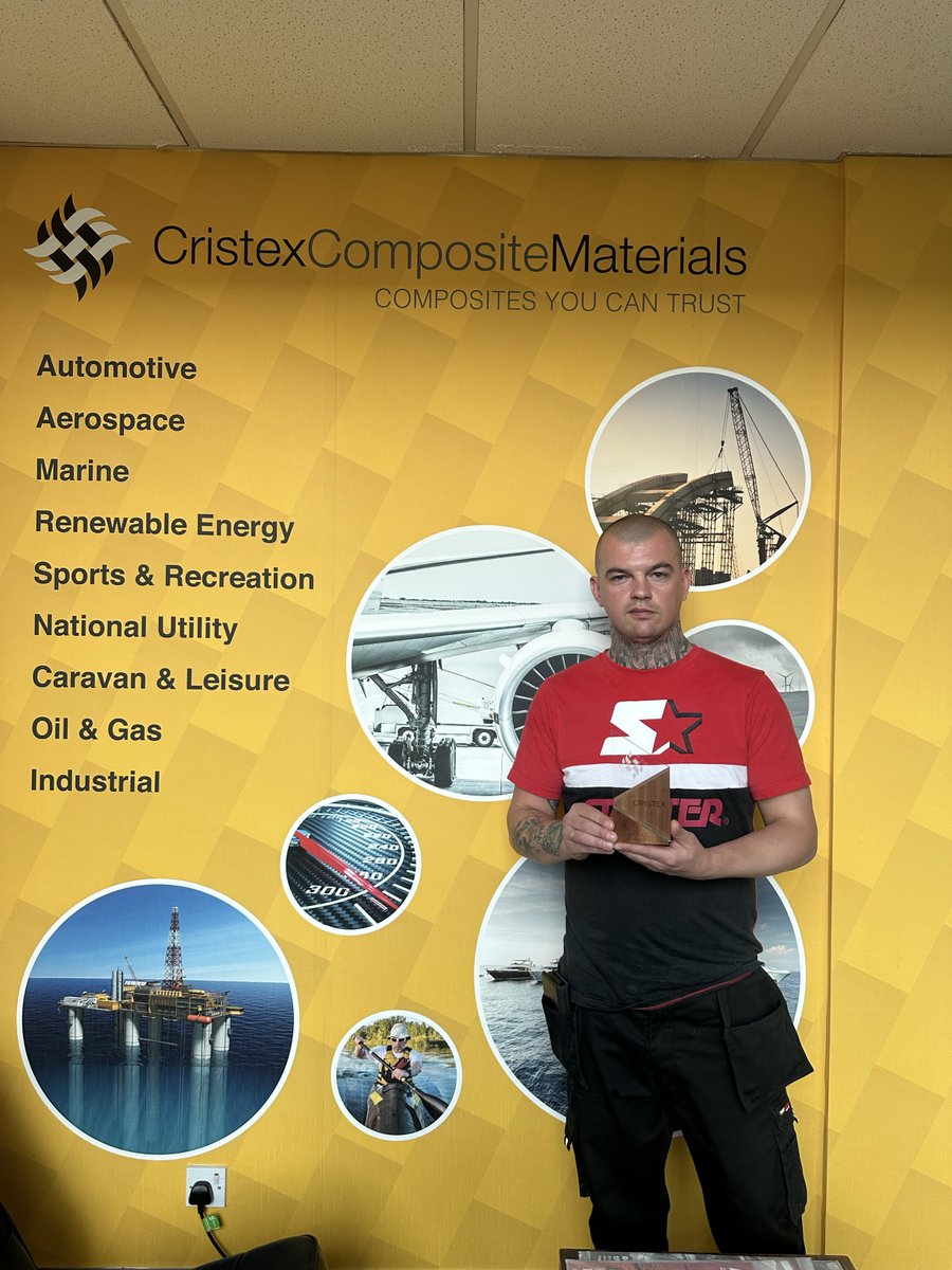 August's employee of the month was awarded to Kamil for his outstanding performance 🎉 

Kamil is always fully supportive of his department, consistently goes above and beyond with managing projects and always work hard.

Well done Kamil! 💛 

#Cristex #EmployeeOfTheMonth