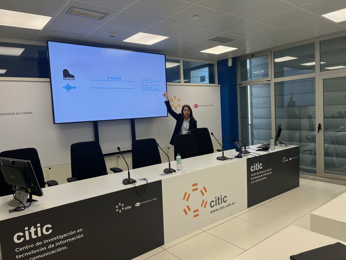 citicresearch's tweet photo. 📎Hoy reanudamos los Desayunos #TICTalk con dos ponencias destacadas: Hilda Romero Velo exploró la intersección entre música e informática 🎶 y Jonatan Ráfales Pérez habló sobre modelos estocásticos en economía 📈.
🔗https://t.co/nRqZoTKmIV https://t.co/jSKecEw65M