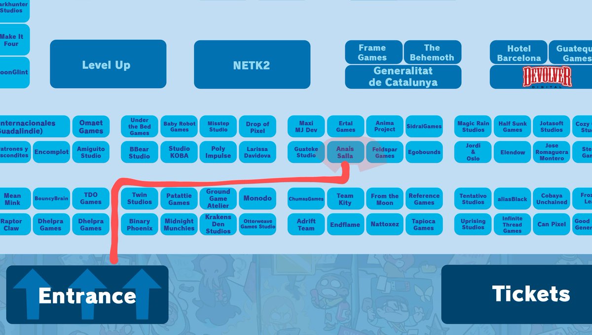 How to find my booth❤️