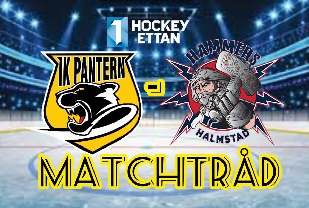 Hoppas nu verkligen  att alla tar sig ner till Kirsebergs Ishall  imorgon 
Låt set bli en publikfest  🖤💛🖤💛🖤💛

<a href="/Hockeyettan_/">Hockeyettan</a> <a href="/HalmstadHammers/">Halmstad Hammers</a> <a href="/IkPanternfans/">Ik Pantern supporter</a> 
#hockeyettan #hockeyettansödra #ikpantern #Halmstadhammers #Kirsebergsishall