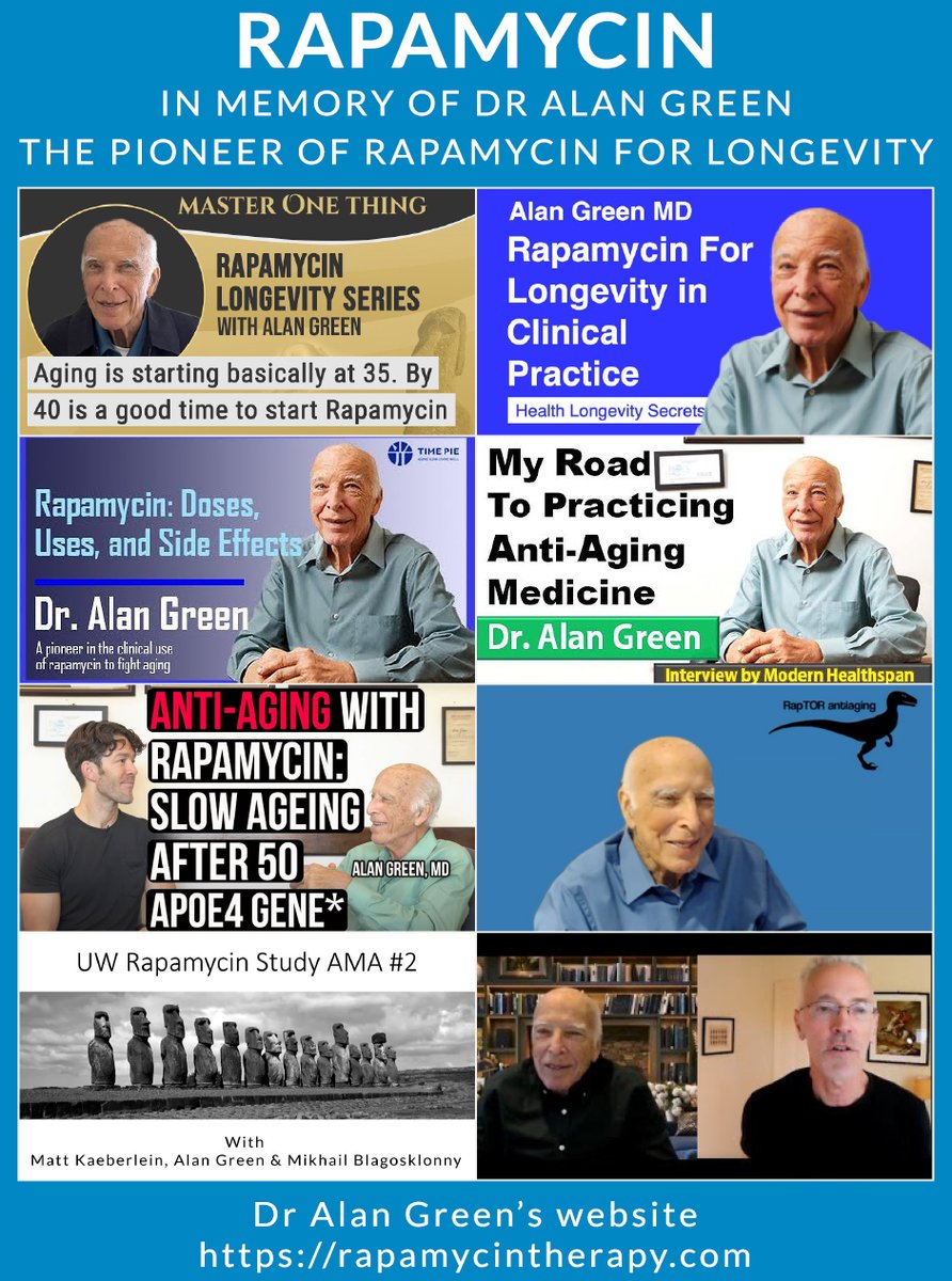 Krister Kauppi - Rapamycin Longevity Lab tweet media