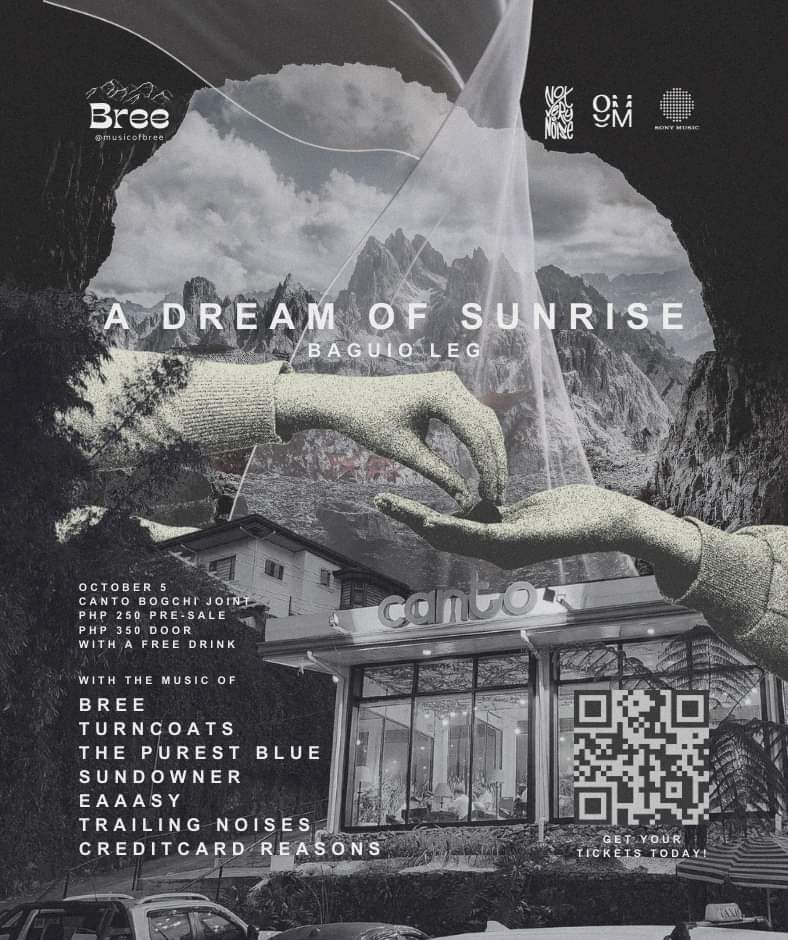Breē (@musicofbree) on Twitter photo ...AND THERE IT IS. Baguio, we'll see you soon!
10/5 at Canto
Php 350 with drink
6PM-10PM
🗻 <a href="/musicofbree/">Breē</a>
🧥 Turncoats
🌊 Sundowner LU
💥 <a href="/TrailingNoises/">Trailing Noises</a>
📣 <a href="/EaaasyPinas/">Eaaasy</a>
🐦 <a href="/thepurestblue/">pauline rana</a>
💳 <a href="/CardReasons/">CreditCardReasons</a>
STREAM THE ALBUM: bit.ly/4dIuKyO
<a href="/offshoremusicph/">Offshore Music</a> <a href="/sonymusicph/">Sony Music Philippines</a> ...AND THERE IT IS. Baguio, we'll see you soon!
10/5 at Canto
Php 350 with drink
6PM-10PM
🗻 <a href="/musicofbree/">Breē</a>
🧥 Turncoats
🌊 Sundowner LU
💥 <a href="/TrailingNoises/">Trailing Noises</a>
📣 <a href="/EaaasyPinas/">Eaaasy</a>
🐦 <a href="/thepurestblue/">pauline rana</a>
💳 <a href="/CardReasons/">CreditCardReasons</a>
STREAM THE ALBUM: bit.ly/4dIuKyO
<a href="/offshoremusicph/">Offshore Music</a> <a href="/sonymusicph/">Sony Music Philippines</a>