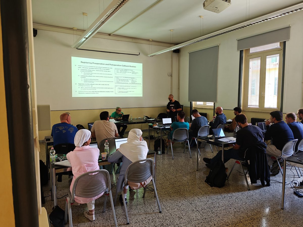 cybersaiyanIT's tweet photo. ๐งโ๐๐ฉโ๐ #RomHackTraining started today ๐งโ๐๐ฉโ๐
4 #trainings
64 people from around the #world ๐
6 #trainers
so many things to #learn
Thank you everyone, proud of having organized them
https://t.co/EkYH9fnJKJ https://t.co/3CwGpVtumS