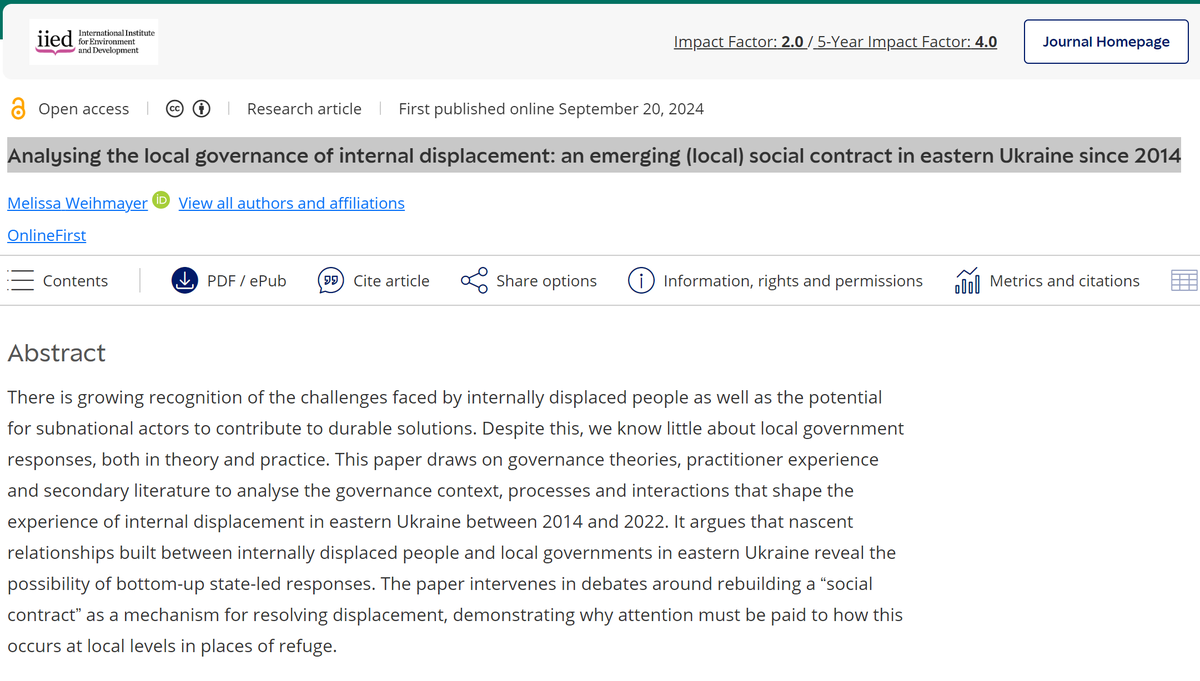 <a href="/IIED/">IIED</a> <a href="/RID_networks/">Researching Internal Displacement</a> <a href="/LSEGeography/">LSE Geography & Environment</a> <a href="/JIPS_profiling/">JIPS_Joint Internal Displacement Profiling Service</a> <a href="/NRC_Norway/">Norwegian Refugee Council</a> @_martinacat <a href="/uclg_org/">United Cities</a> <a href="/JaninaSturner/">JaninaStürner</a>