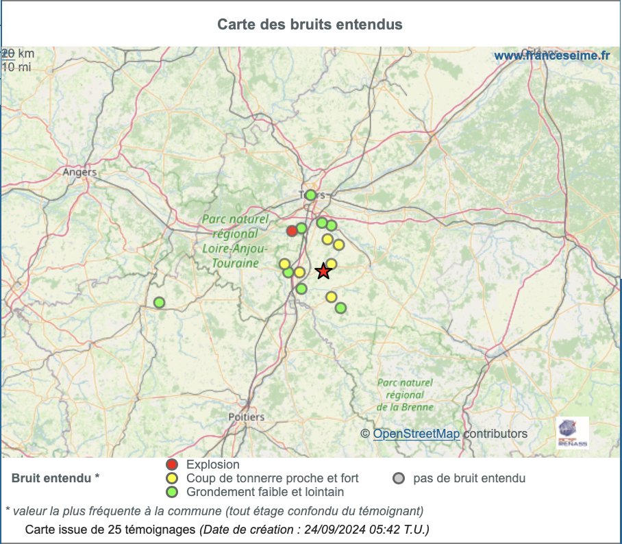 FranceSeisme's tweet photo. #Séisme W de Manthelan (dép. 37, le 24/09/2024 à 5h42 locale, M=3,8) selon CEA-DASE

Apportez votre témoignage aux scientifiques
https://t.co/PzqlLrIFtx https://t.co/MUY7qJQT0b