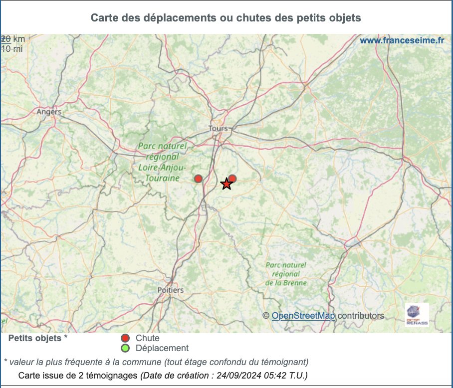 FranceSeisme's tweet photo. #Séisme W de Manthelan (dép. 37, le 24/09/2024 à 5h42 locale, M=3,8) selon CEA-DASE

Apportez votre témoignage aux scientifiques
https://t.co/PzqlLrIFtx https://t.co/MUY7qJQT0b