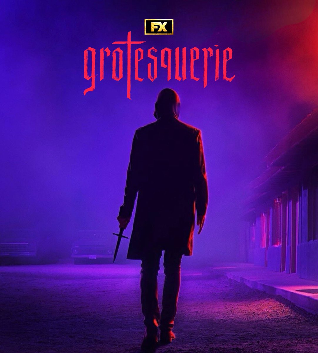 AHSZone's tweet photo. Ryan Murphy revealed that the main antagonist of “Grotesquerie” is a mysterious, religiously motivated serial killer known as Grotesquerie. https://t.co/gk9NxkeSKF