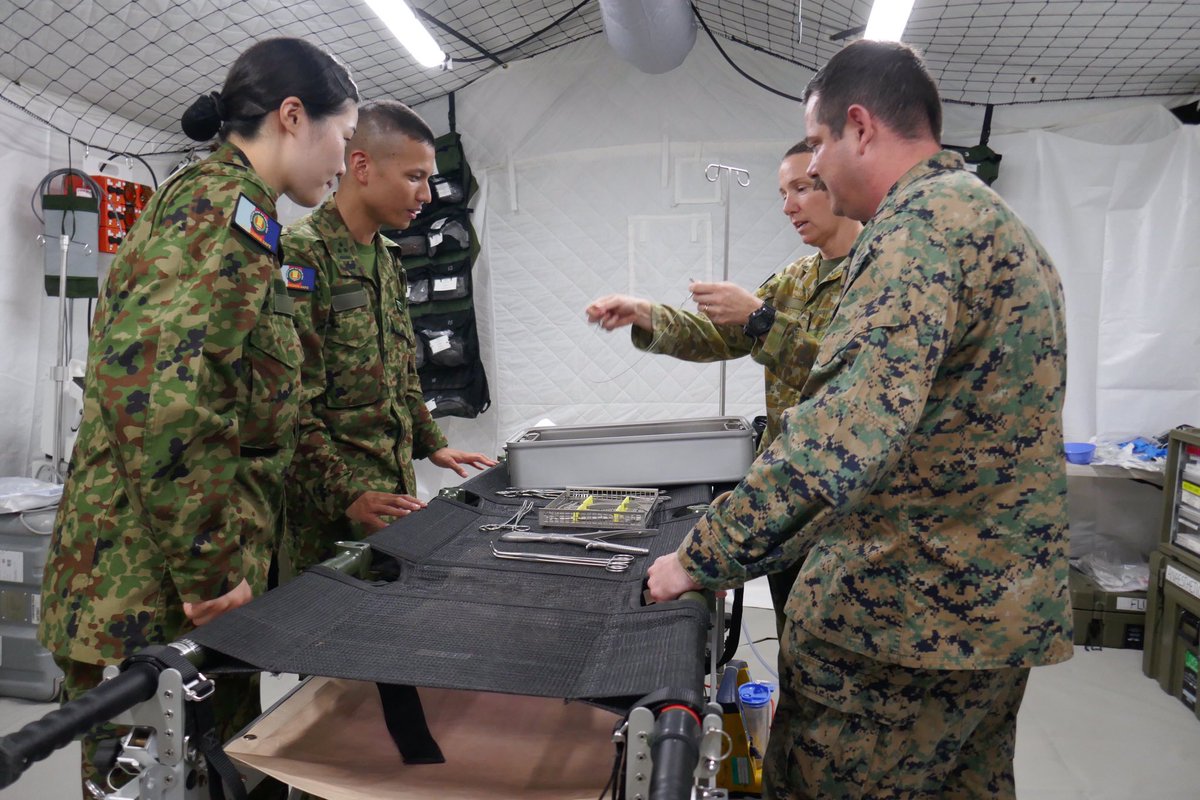 ModJapan_en's tweet photo. #JMOD/#JSDF observed Operation Render Safe, an Australian-led activity to dispose explosive remnants of war in Pacific Island Countries, jointly with the #RSIPF, in the Solomon Islands from Sep 10 to 13. We will promote defense cooperation with the countries concerned. https://t.co/E0KAkj9jF3