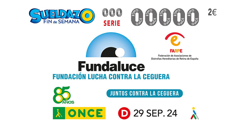 ONCE_oficial's tweet photo. ¡Juntos contra la #ceguera!

Hoy dedicamos cinco millones y medio de cupones a #FUNDALUCE, Fundación Lucha contra la Ceguera

@retinafarpe @RetinaMurcia @fundacionretina #DíaMundialRetina2024