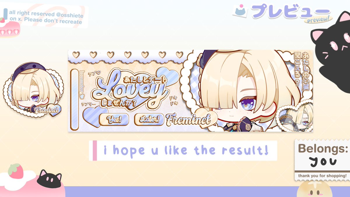 halloooo! zen hadir dengan layout freminet (chibi) impact :3 pricenya 17k/ea, bisa di take sekarang juga! yuk jajangg😋💗🫧  #zonauang