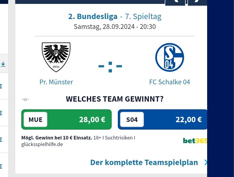 EuroPatriot1's tweet photo. Die Wettanbieter leben weiter ihre Arroganz und Abneigung gegen Preussen Münster aus.

Die 16 Gegentore Trümmerabwehr von Schalke werden wir Samstag Abend in ihre Einzelteile zerlegen! https://t.co/VjOJpqgEuP