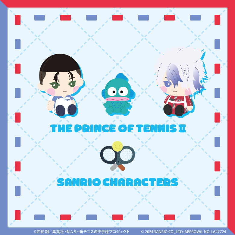 🎾新テニスの王子様×サンリオキャラクターズ🎾 コラボイラストのご紹介
