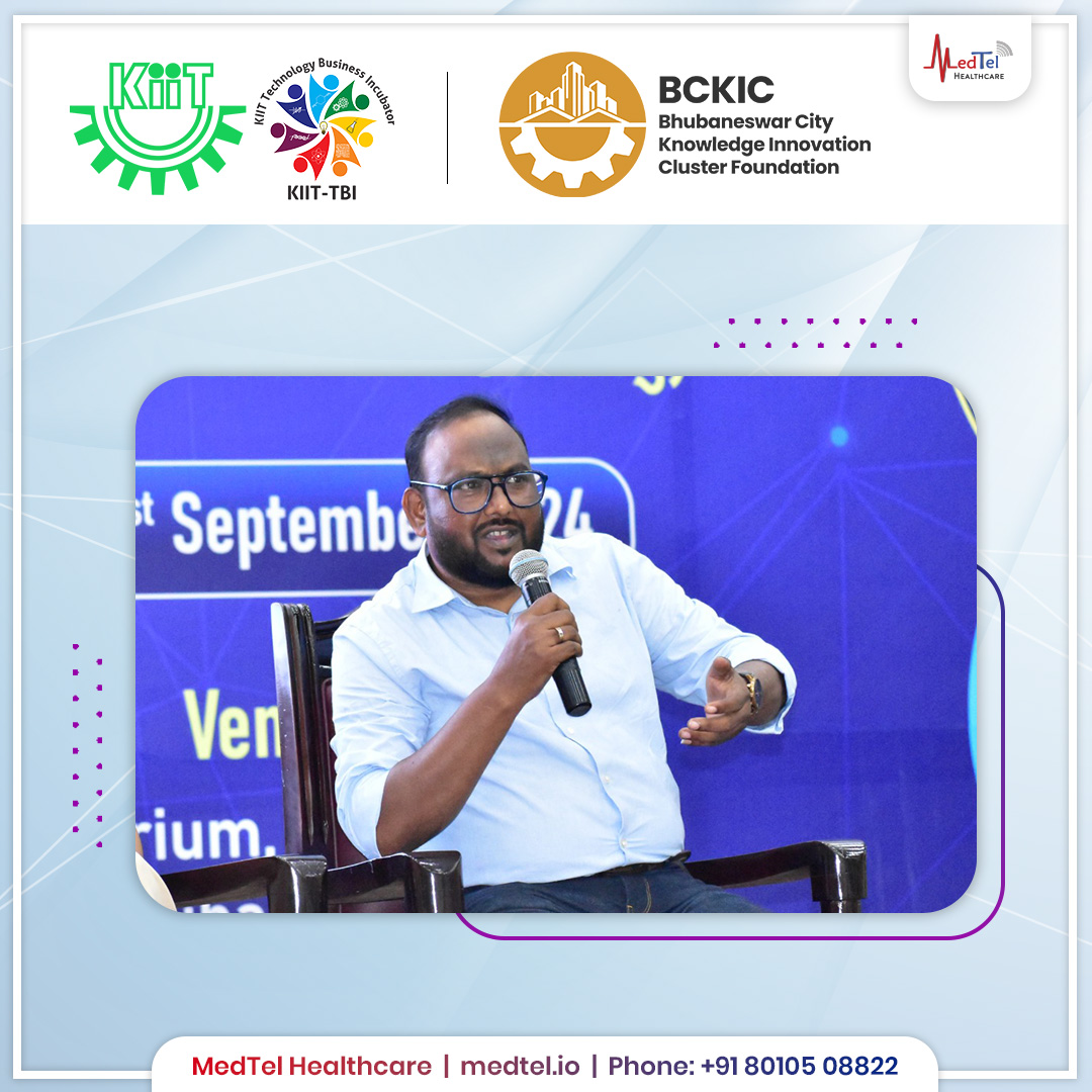 MedTel_Health's tweet photo. Thank you to Purna Rao for representing us!

#MedTelHealthcare #Innovation #Globelics2024 #KIITTBI #BCKIC https://t.co/fbGMO7iGfc