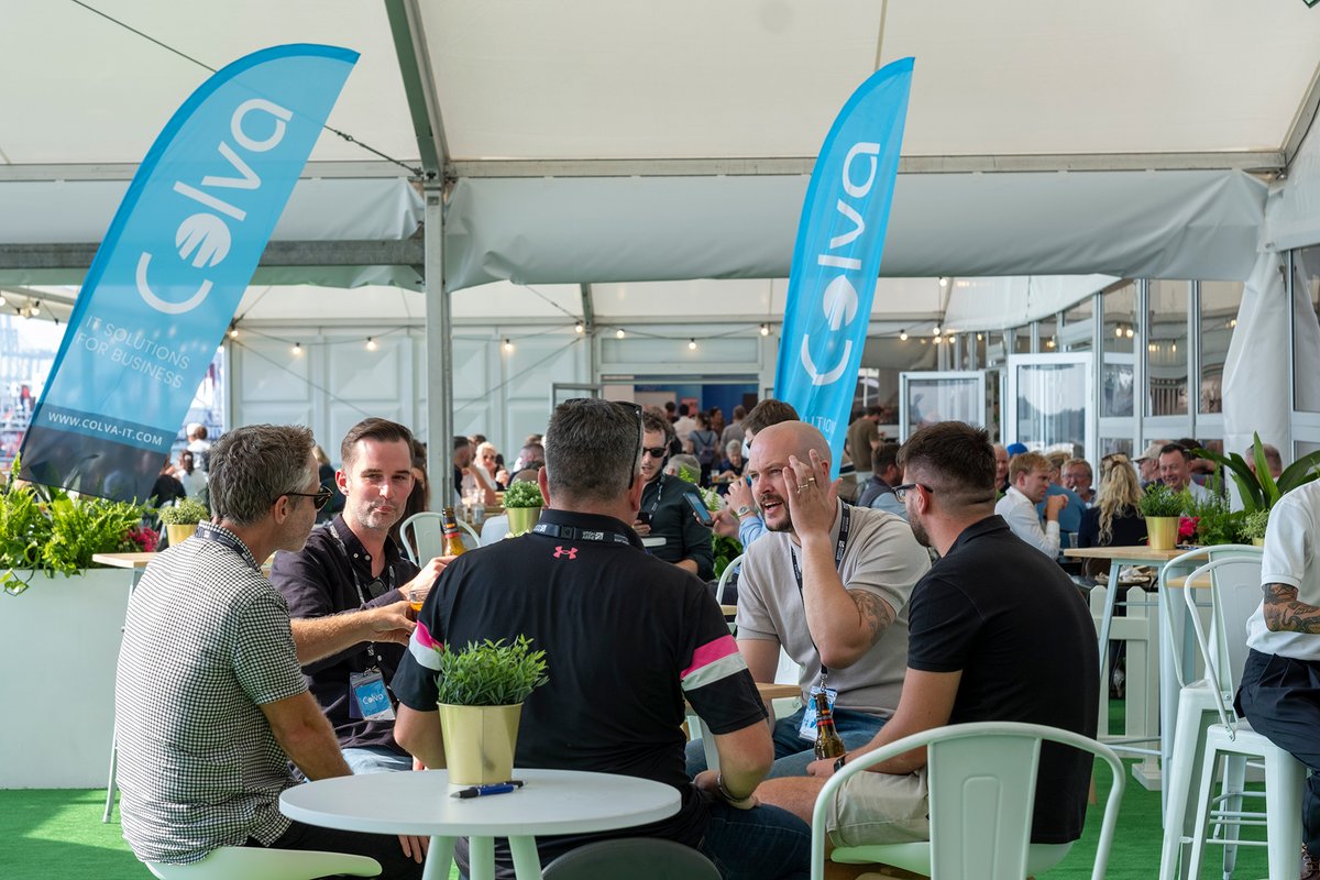 ColvaLtd's tweet photo. 🎉 That's a wrap for the Colva Showcase Event, hosted at the amazing Southampton Boat Show. Massive thanks to everyone who attended; we hope you had an insightful day full of great technology! #Colva #Technology #IT https://t.co/kPMKKaLmz7
