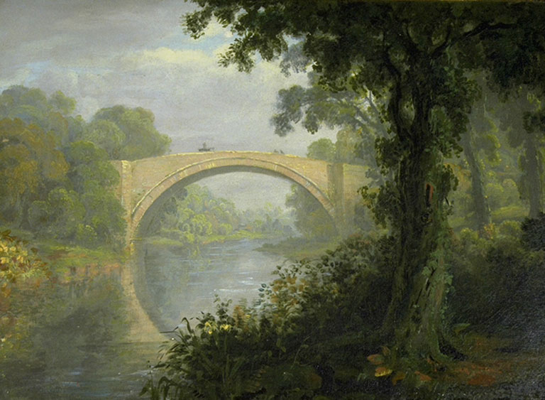Scranlife's tweet photo. #ArchiveBridge
The Brig o' Doon was situated on the highway from Ayr to Maybole when Robert Burns composed his famous 1789 poem of Tam o'Shanter & it featured in Tam's escape from the witches.
The Auld Brig then became a place of pilgrimage for Burns fans https://t.co/mRTyYSMY2I https://t.co/d0ZkhElUQE