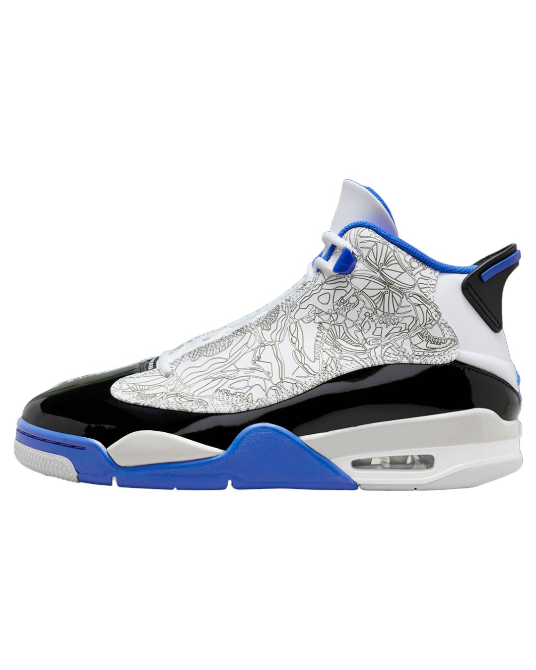 KicksOnFire on X Jordan Dub Zero White Game Royal White Black Game Royal 311046 140 October 5 2024 The Jordan Dub Zero White Game Royal is a striking