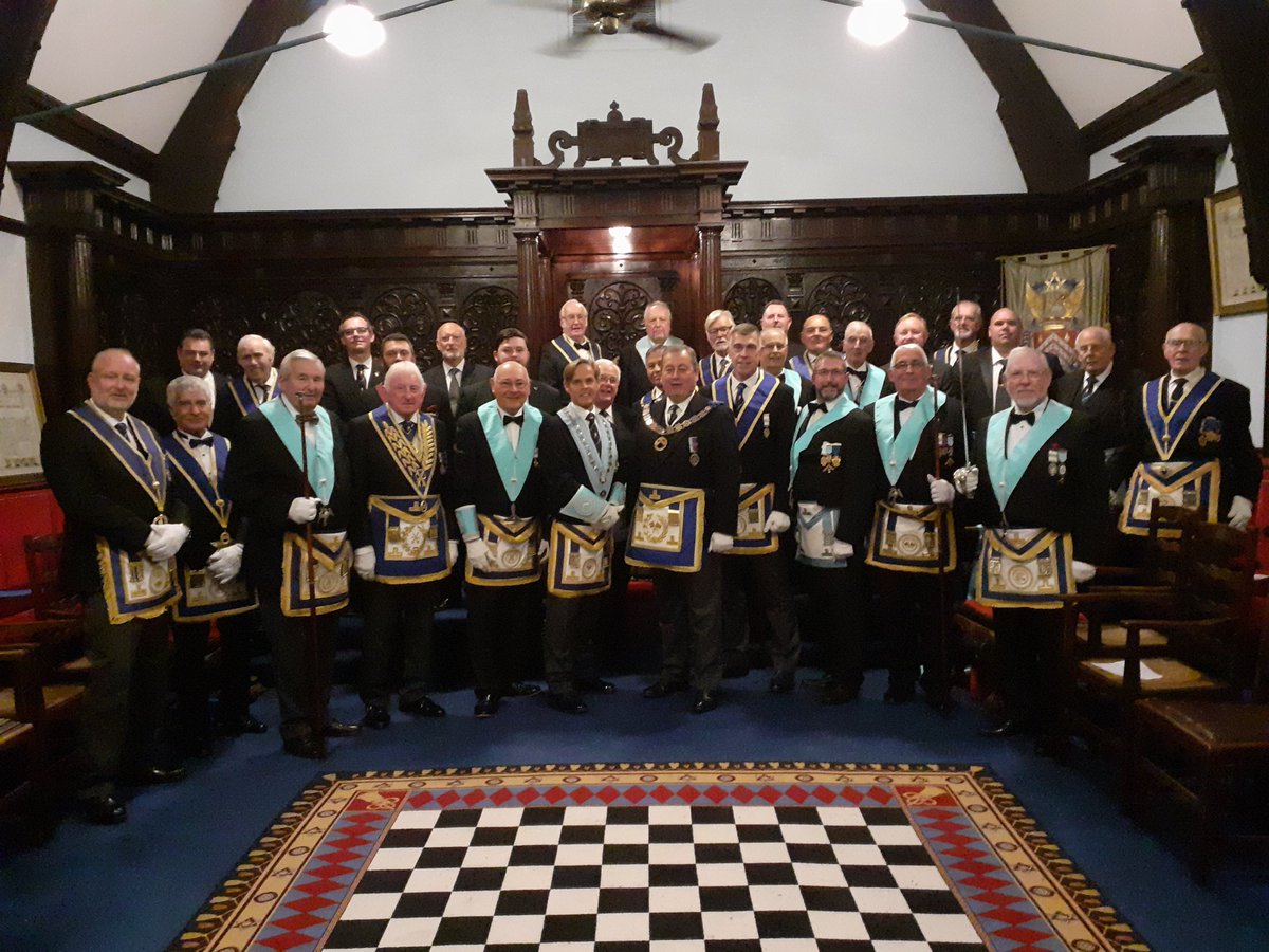 A fantastic evening had by all, WBro Tony now installed as the WM of 7907. A huge thanks to all who attended and helped in the ceremony.