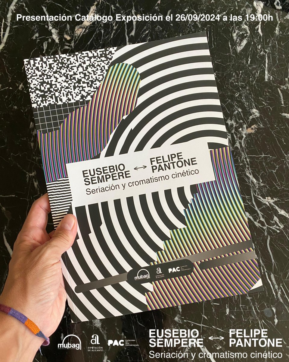 whyonwhite's tweet photo. Presentación del catálogo de la exposición EUSEBIO SEMPERE &amp; FELIPE PANTONE https://t.co/FdbEortnIJ vía @plataforma_pac https://t.co/F8bvssmst1