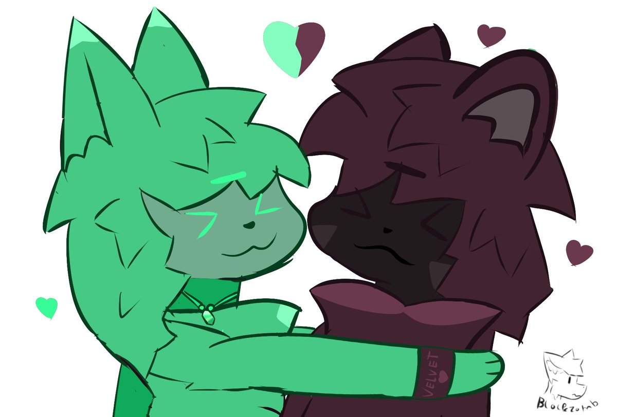 Blockartstuff's tweet image. Hugs cause why not (repost i posted a wrong version)